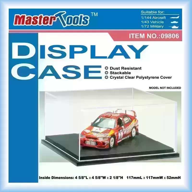Display Case - 117x117x52mm