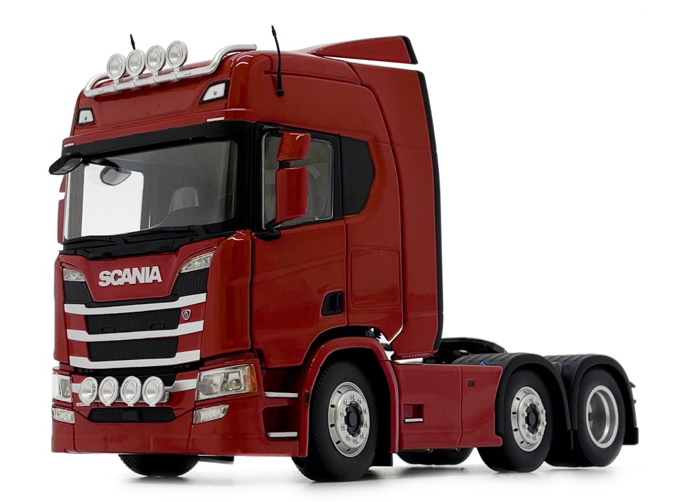 Scania R500 6x2 Rood - 1:32