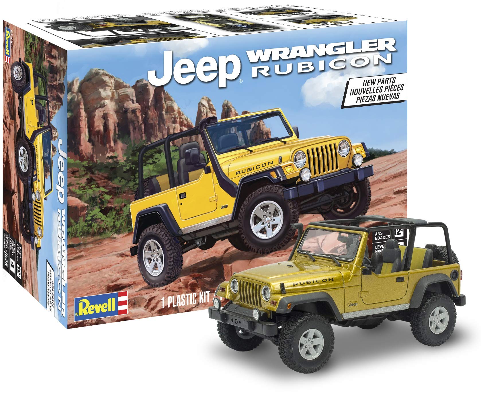 Jeep Wrangler Rubicon Special Release Edition Revell 14501