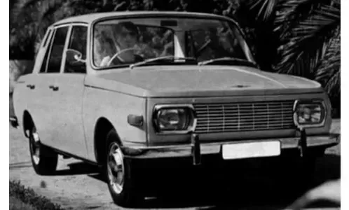 Wartburg 353 1967 Lichtblauw - 1:18