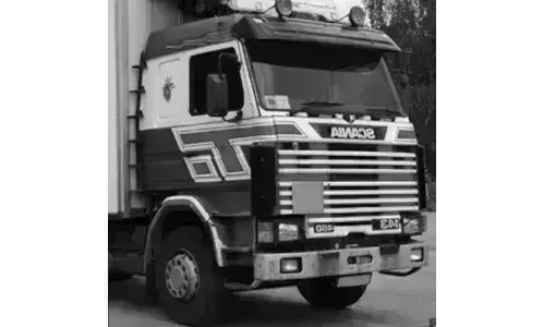 Scania 143 Topline 1987 Bilspedition - 1:18