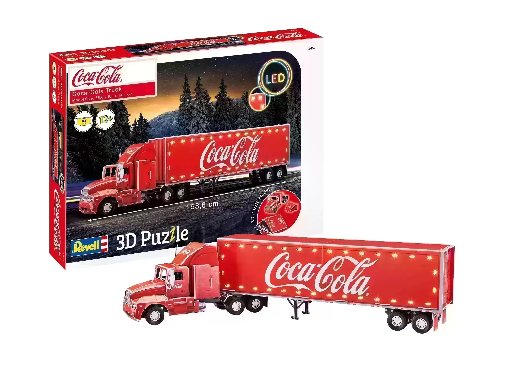 Coco-Cola Truck 3D - LED Edition