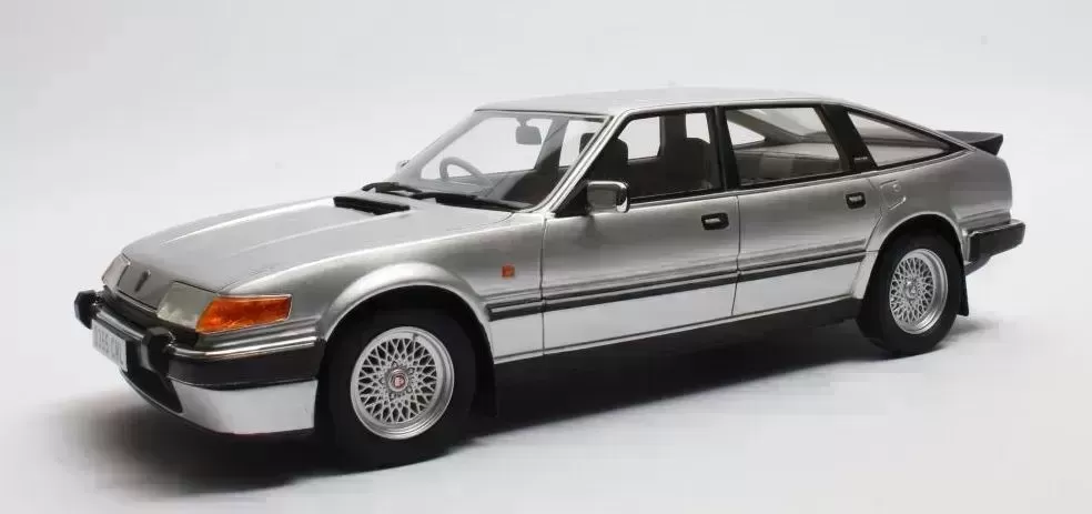 Rover 3500 Vitesse 1985 Zilver Metallic - 1:18