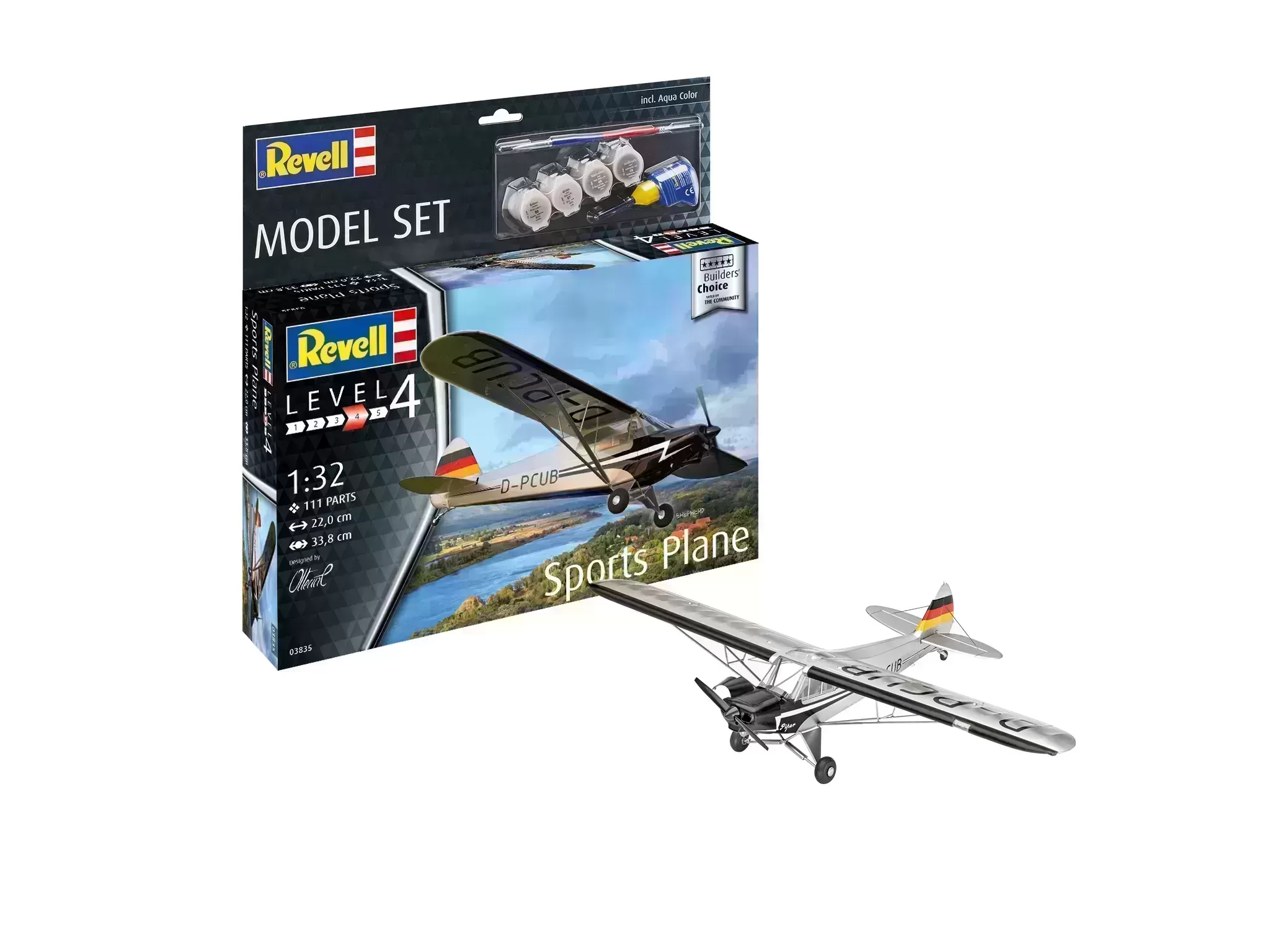 Modelset Sports Plane - 1:32