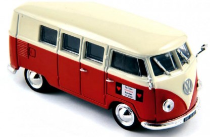 Volkswagen T1 Kombi 1955 Wit/Rood